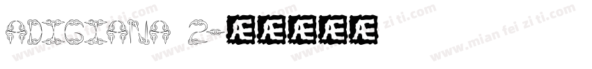 adigiana 2字体转换